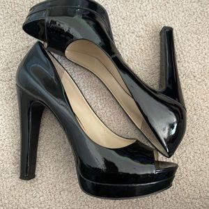 Nine West patent leather high heels